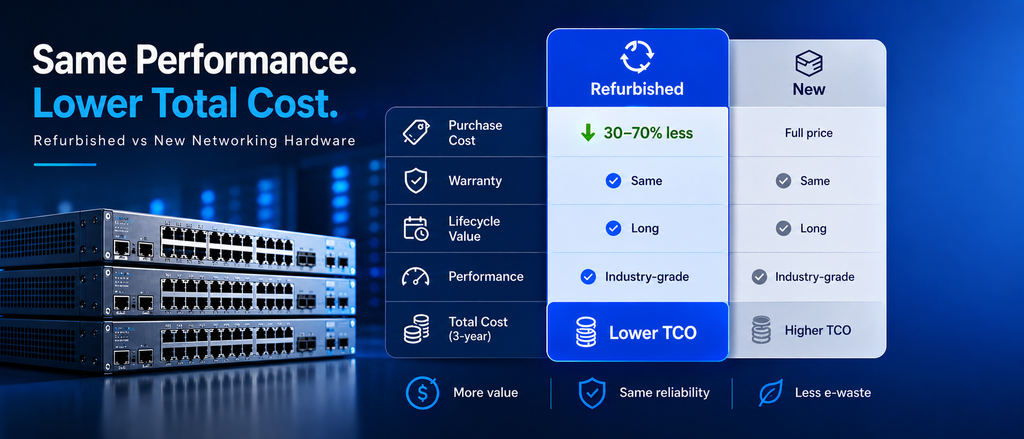 Refurbished vs. New Enterprise Hardware